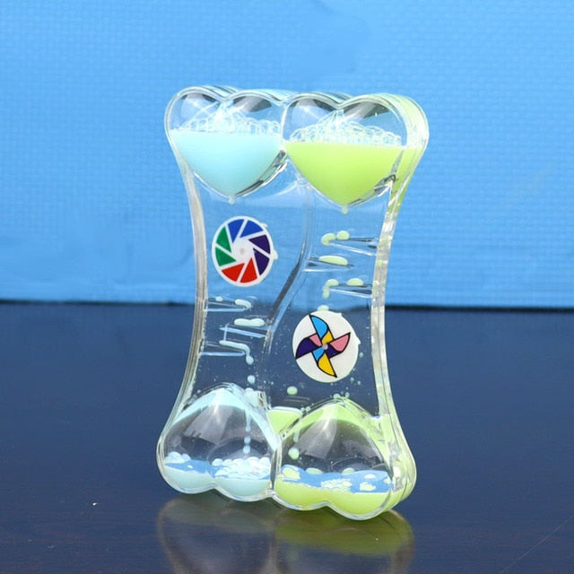 Windmill Liquid Motion Timeglass | Luvikno