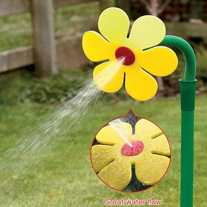 Dancing Sunflower Garden Sprinkler | Luvikno