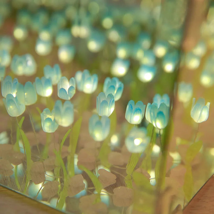 Diy Tulip Flower Sea Cube Lampe