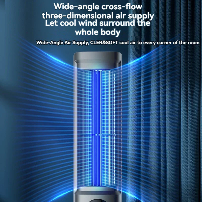 Towerless Ultra Cool Air Conditioning Desktop Fan | Luvikno