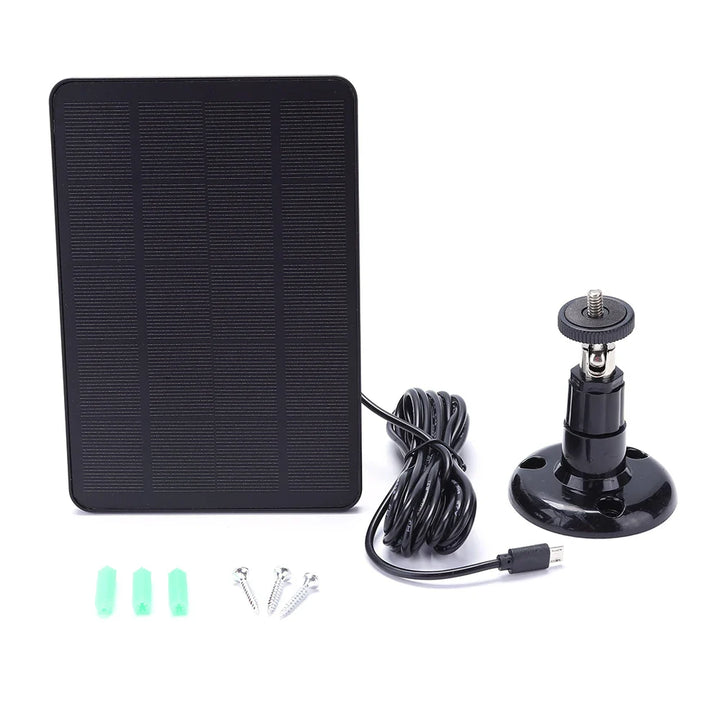 Luvikno | SunCharge Mikro 10W Solcellepanel | Monokrystallinsk | IPX6 Vanntett | Mikro-USB | For kameraer, belysning og små solenergisystemer