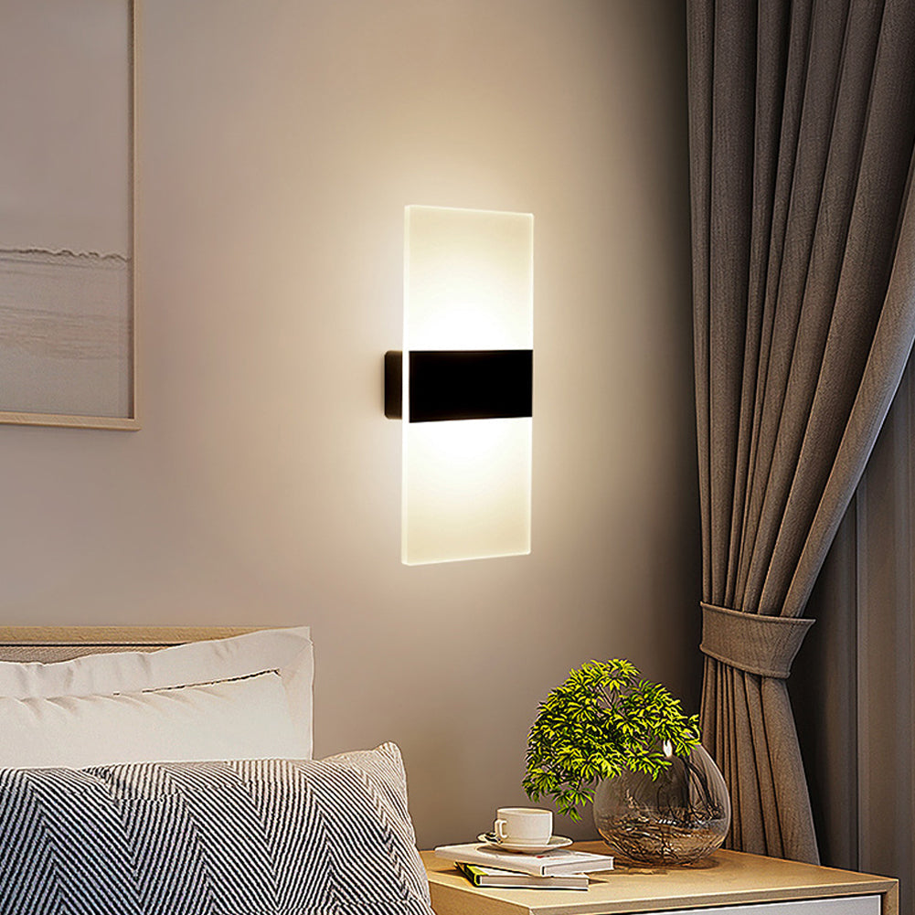 Glass vegglampe | Luvikno