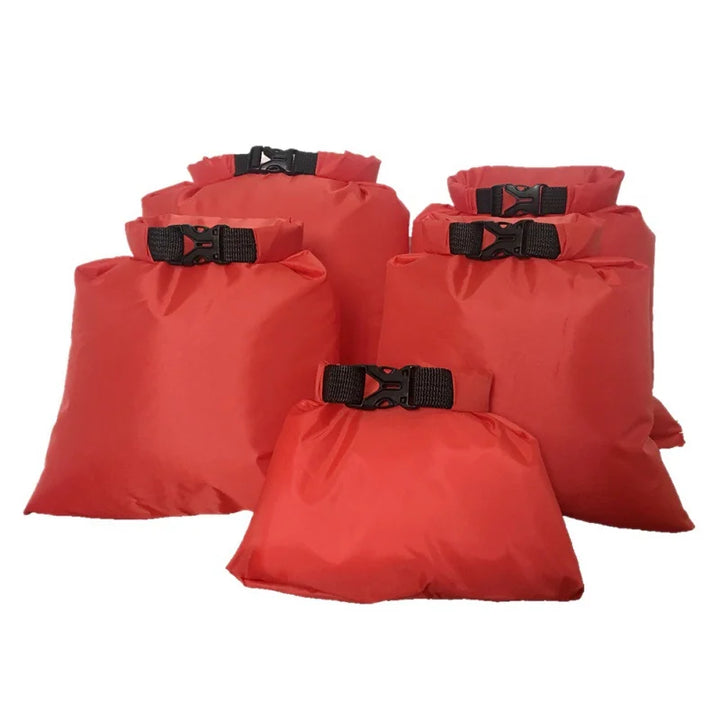 Luvikno | Sealon Dry Bag Set | Vanntett og sandbestandig 5-delt sett for reise og utendørs eventyr