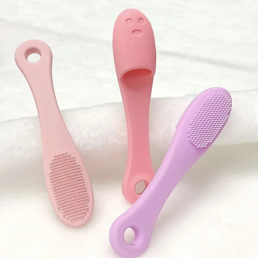 Luvikno | Fingerbørste GentlePaw CareTip | Myk pleiebørste for tenner, øyne og pelspleie | For hunder og katter