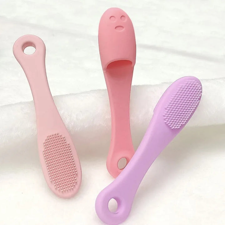 Luvikno | Fingerbørste GentlePaw CareTip | Myk pleiebørste for tenner, øyne og pelspleie | For hunder og katter
