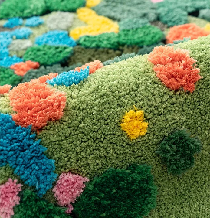 Moss Tufting Baderomsmatte | Luvikno