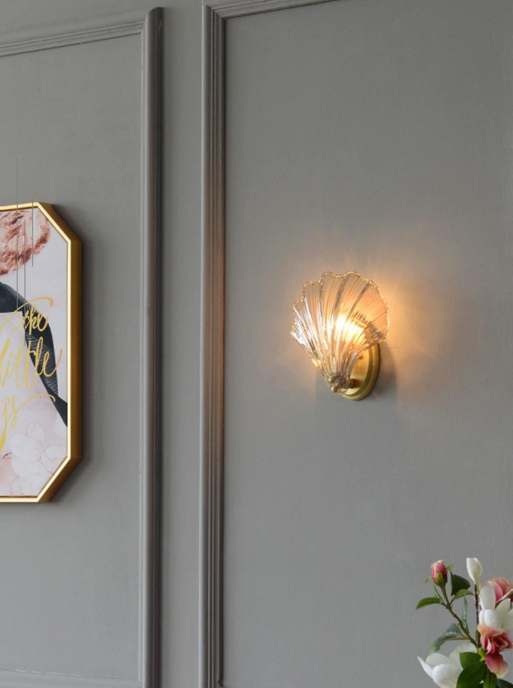 Shell vegglampe - Bring maritim eleganse inn i hjemmet | Luvikno