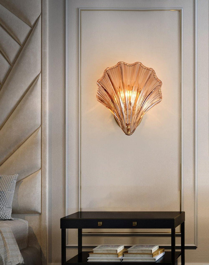 Shell vegglampe - Bring maritim eleganse inn i hjemmet | Luvikno