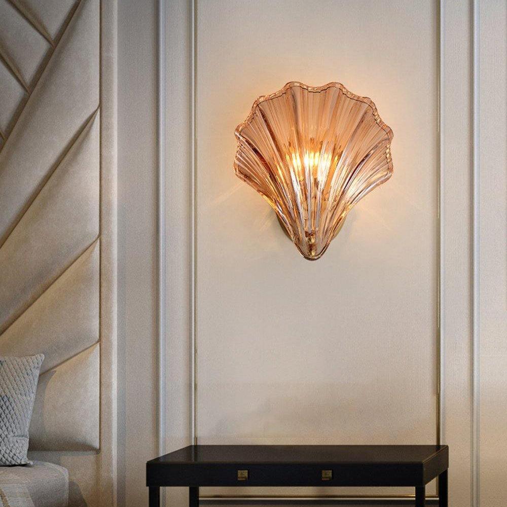 Shell vegglampe - Bring maritim eleganse inn i hjemmet | Luvikno