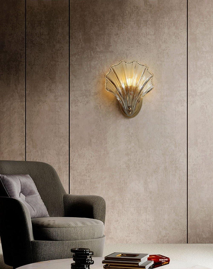 Shell vegglampe - Bring maritim eleganse inn i hjemmet | Luvikno