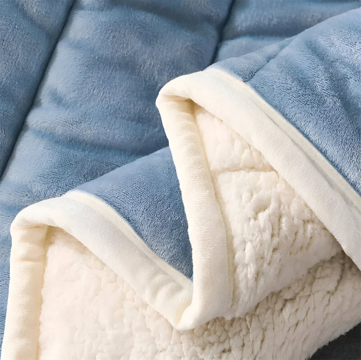 Luvikno | Luksus Fleece Teppe Super Mykt Varmt og Komfortabelt Høy Kvalitet Materialer