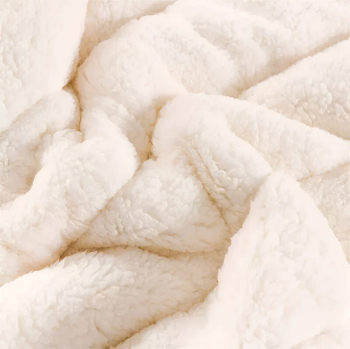 Luvikno | Luksus Fleece Teppe Super Mykt Varmt og Komfortabelt Høy Kvalitet Materialer