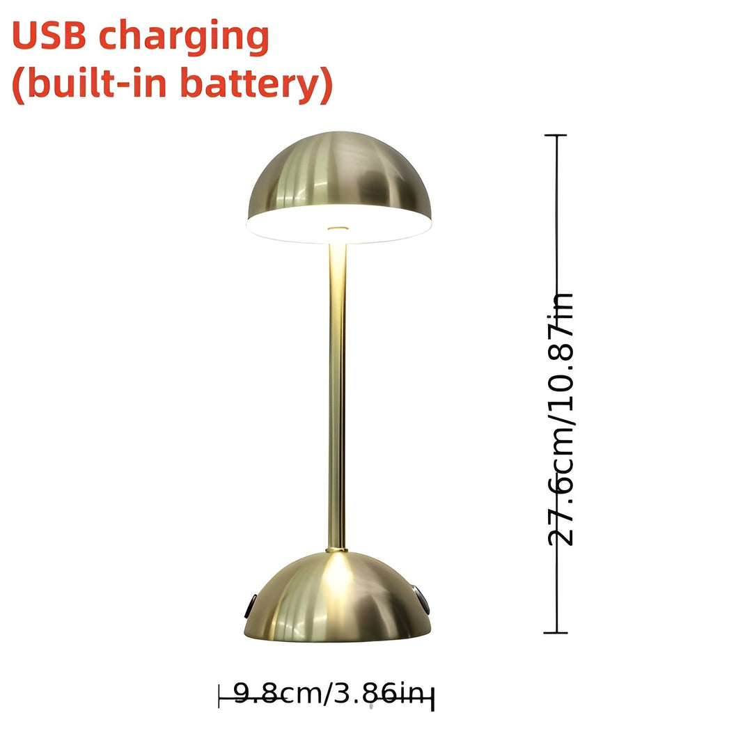 Luvikno | Modern ShineSopp Lampe med Berøringskontroll – Stilren & Dimmbar