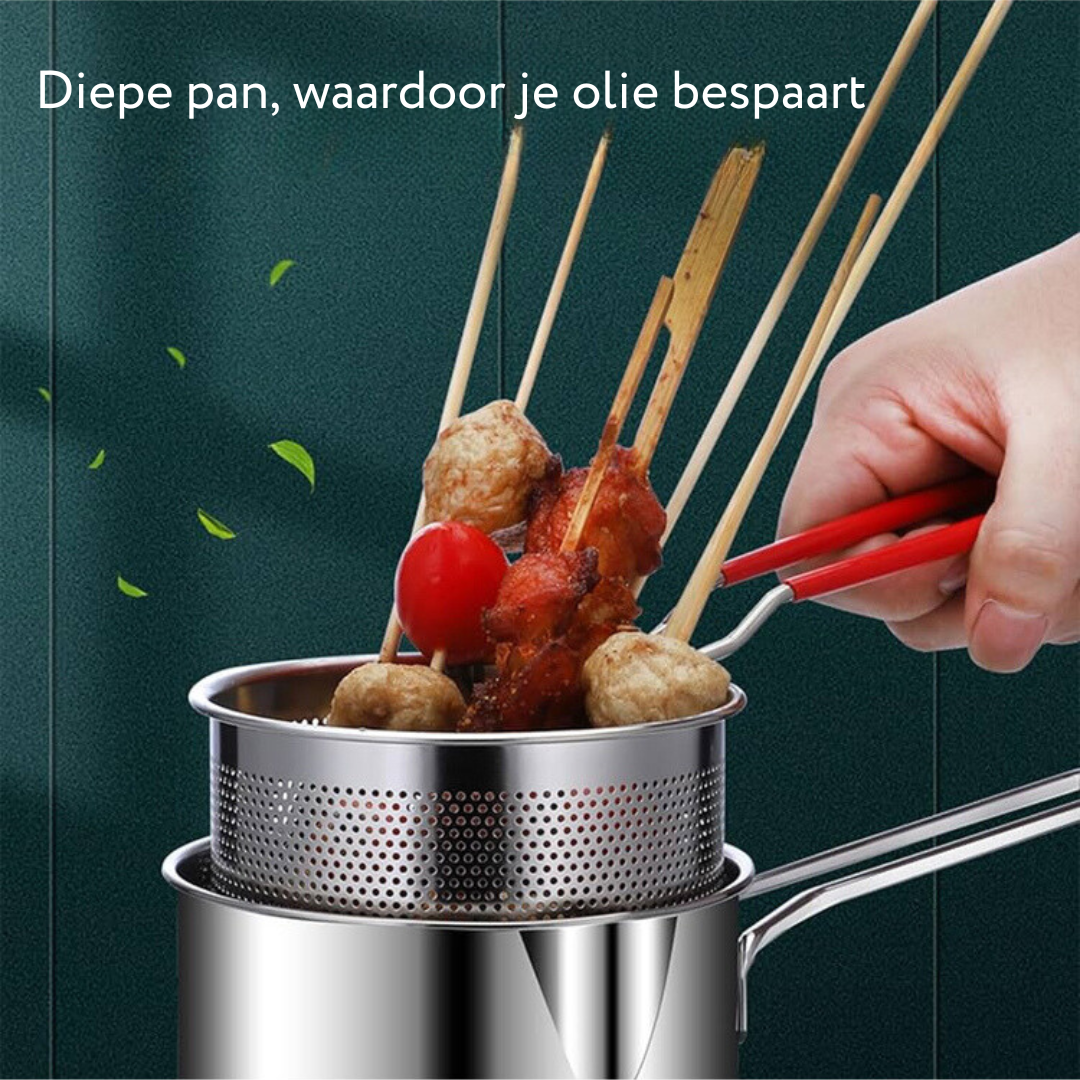 CrispMaster - Kompakt frityr for snacks Luvikno