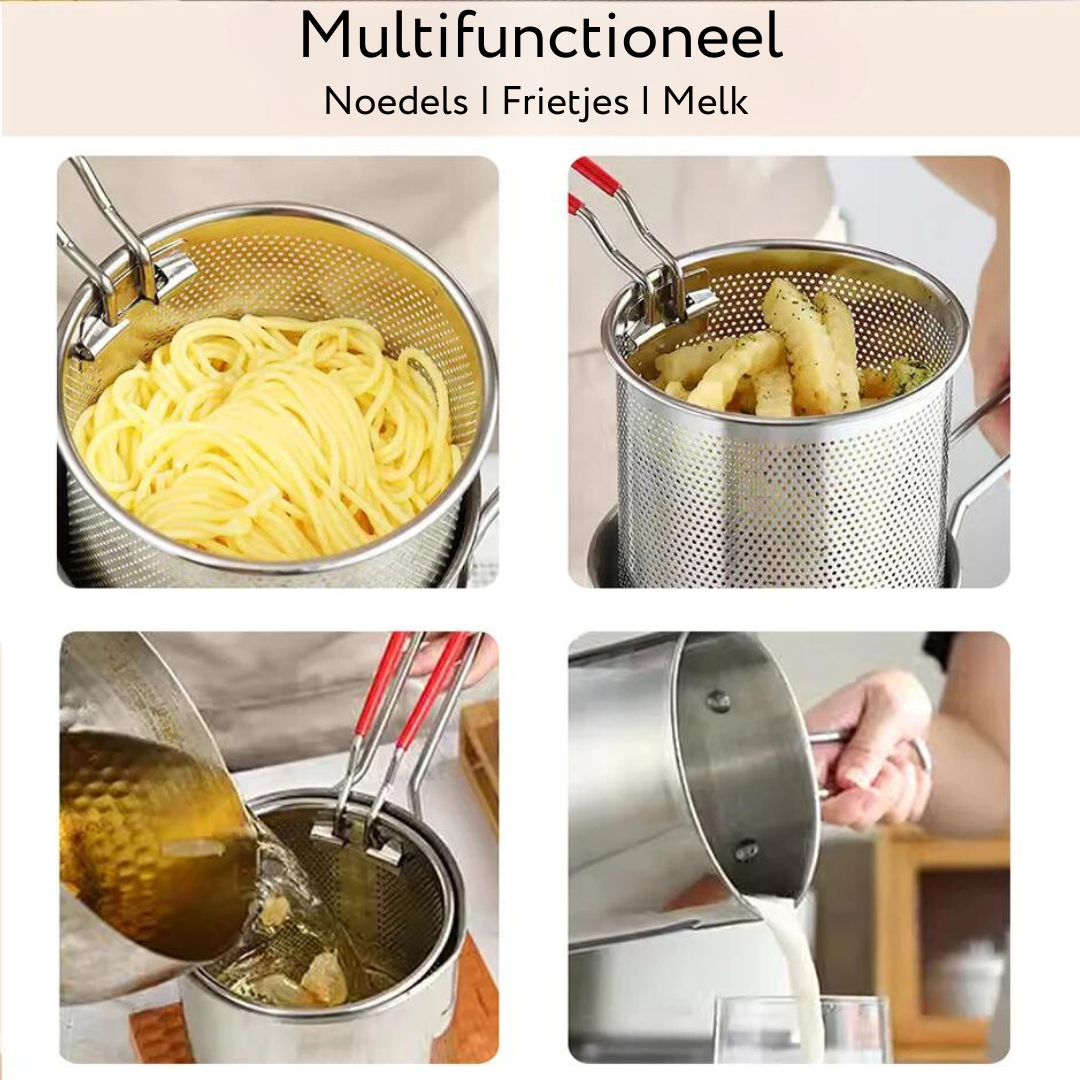 CrispMaster - Kompakt frityr for snacks Luvikno