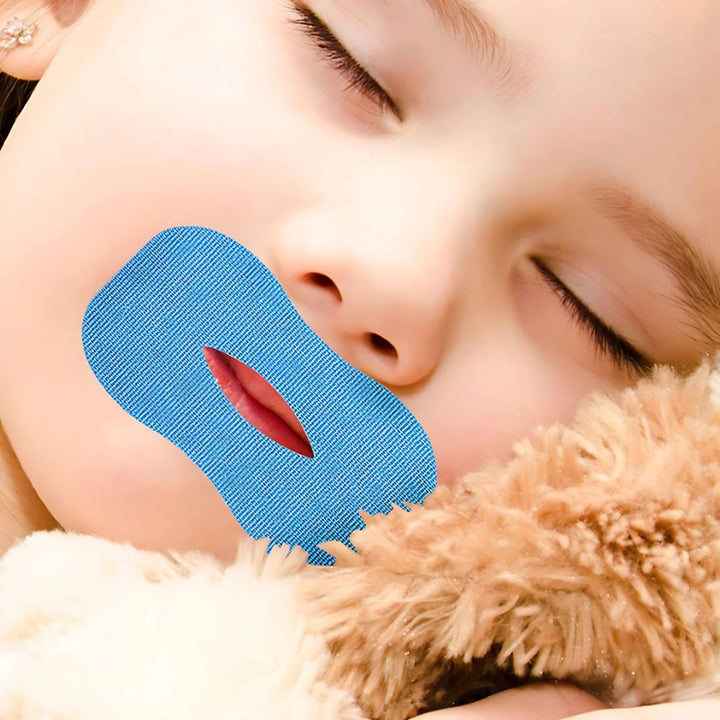 Snorking Munn Tape – Reduksjon av snorking – Hypoallergenisk & Pustende – Forbedre søvnkvalitet & Forebygge tørr munn Luvikno