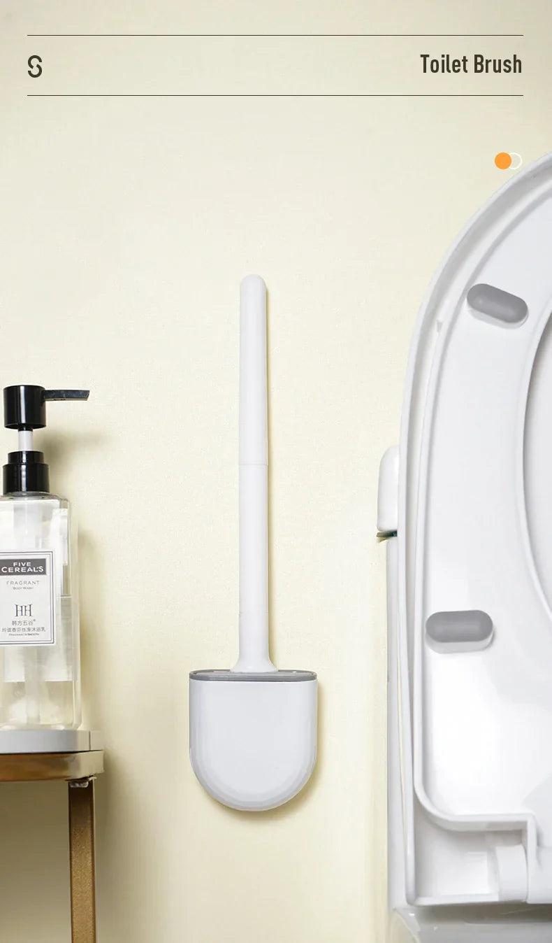 Luvikno | LuxuraClean Toalettbørste | Elegant og effektiv rengjøring for en glitrende toalett