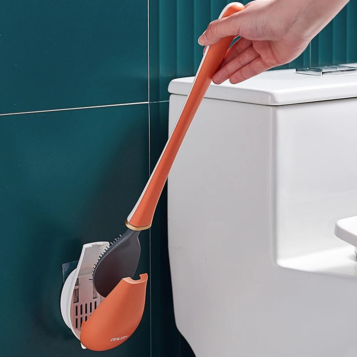 SumiClean - Slim silikon toalettbørste for badet ditt Luvikno