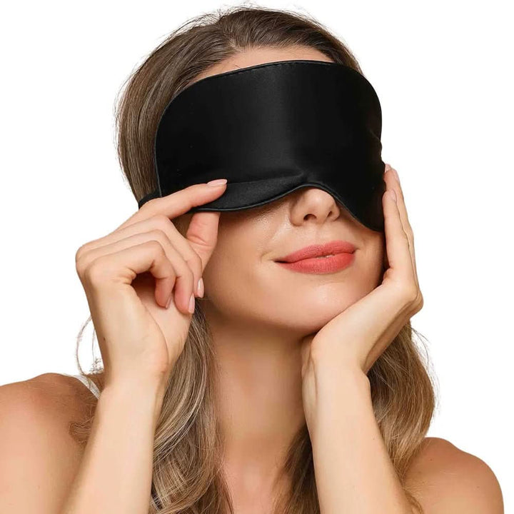 Luvikno | Luksus sovemaske laget av mulberry silke