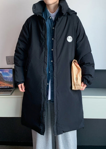 Luvik | Talvitakit miehille hupulla ja mustilla taskuilla