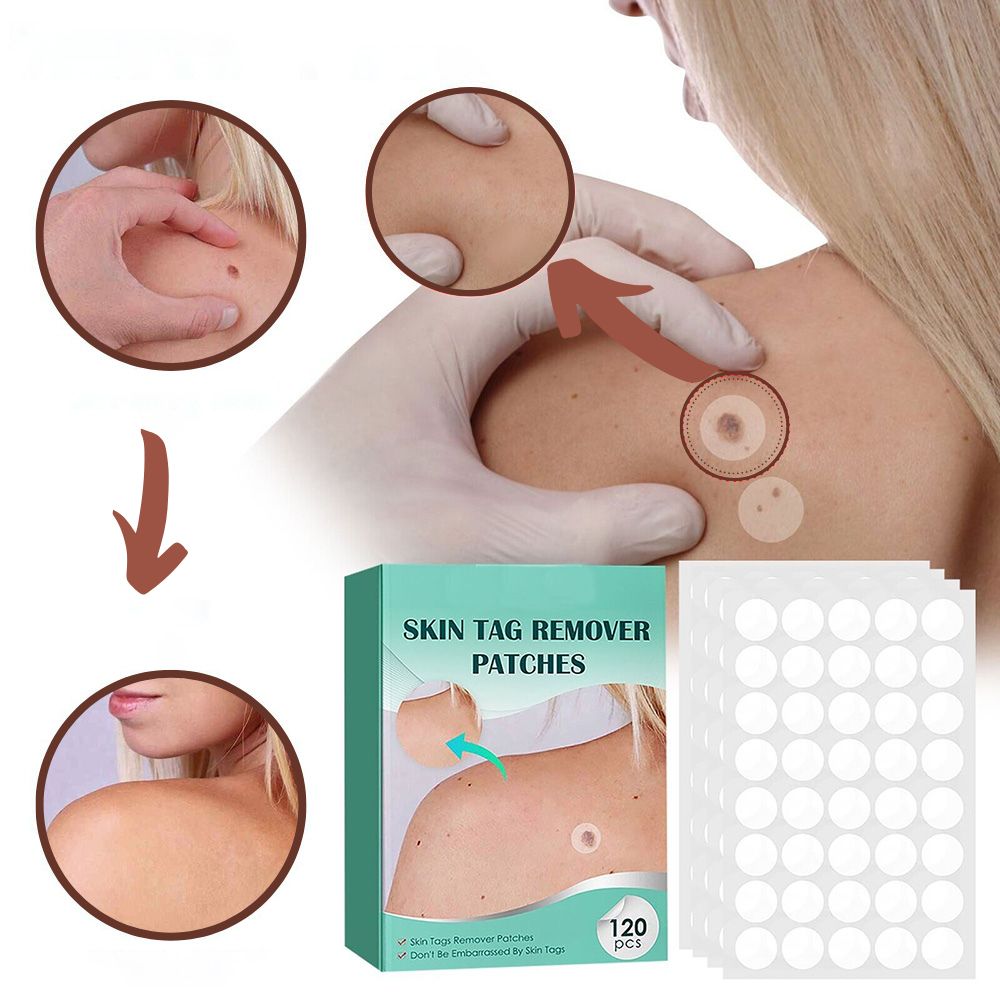 SkinClear - Patches for fjerning av flekker og vorter Luvikno
