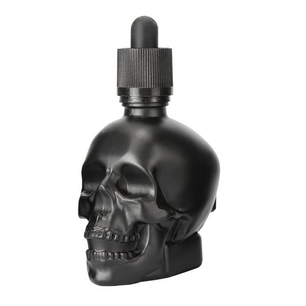 Skull Glass Dropper Bottle | Luvikno