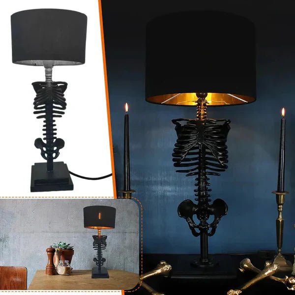 BoneLight - Mysterious Skeleton Table Lamp Luvikno