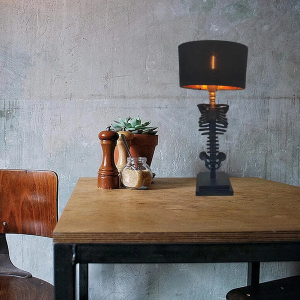 BoneLight - Mysterious Skeleton Table Lamp Luvikno