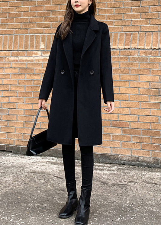 Luvik | Mustat villakangastakit käänteillä ja napilla