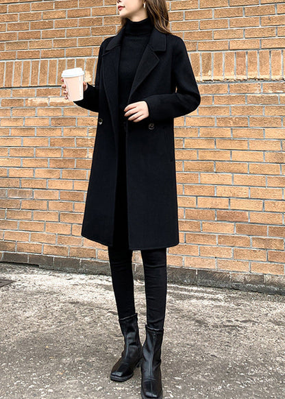 Luvik | Mustat villakangastakit käänteillä ja napilla