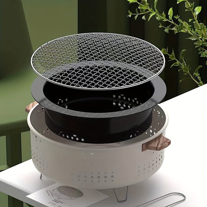 Smokeless Grill Pro – Bærbar Røykfri Elektrisk Grill for Utendørs | Luvikno