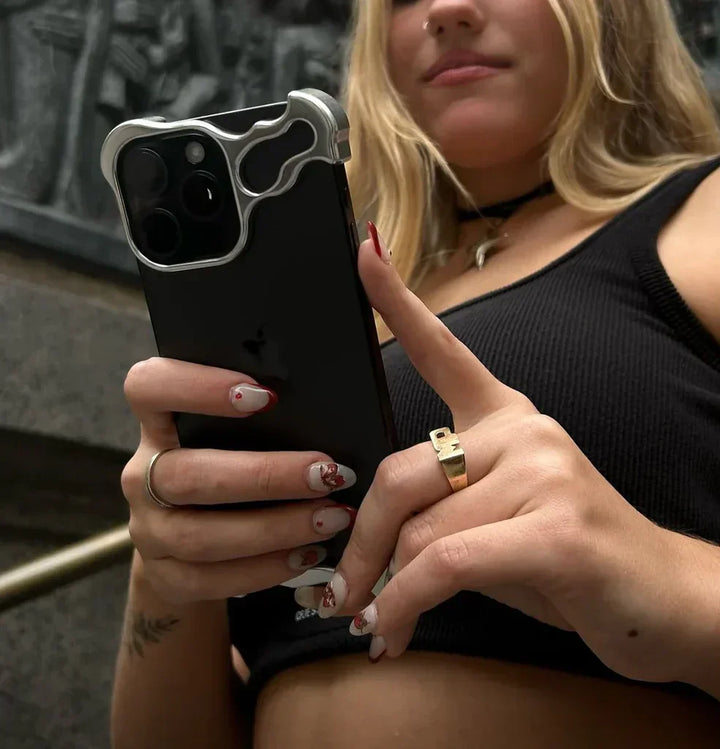 Luvikno | ArmorGuard - Holdbar iPhone Edge Guard-deksel for beskyttelse mot støt og riper