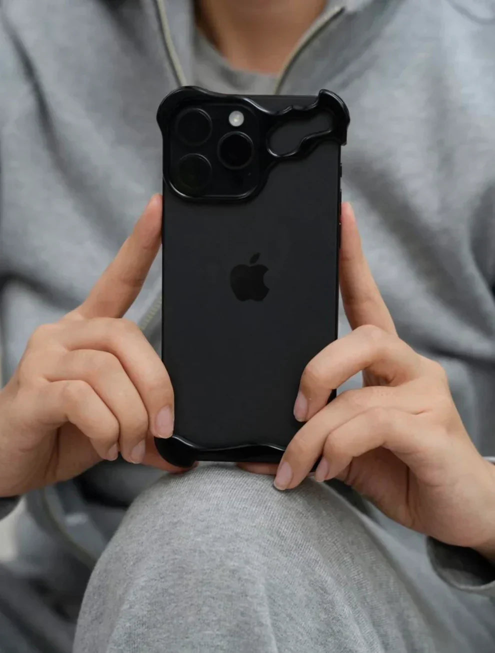 TitanShield Case - Stilig Beskyttelse for iPhone Kanter Luvikno