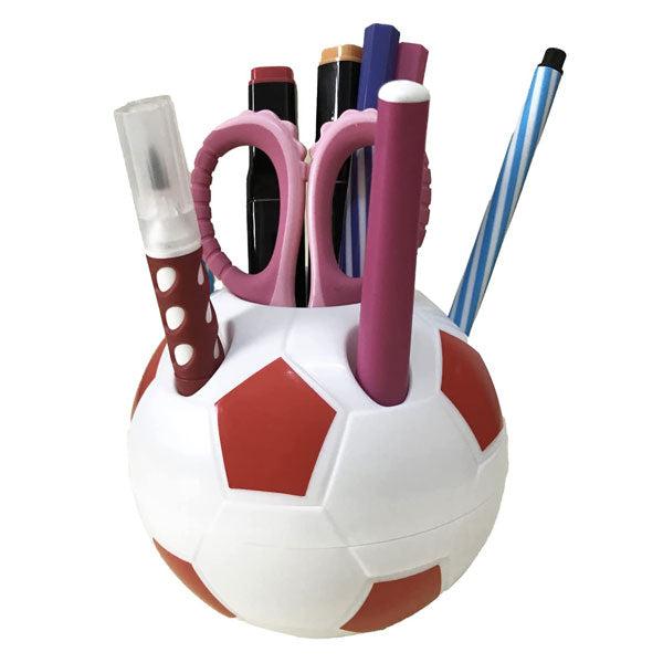 Fotball Formet Kontorpenn Holder | Luvikno