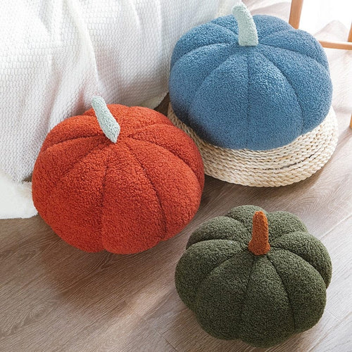 Soft Pumpkin Plush Pillow Luvikno