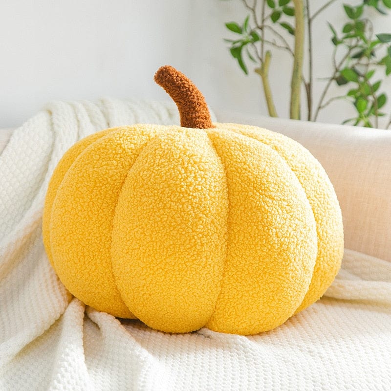 Soft Pumpkin Plush Pillow Luvikno
