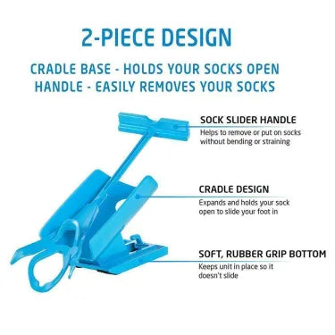 Sock Aid Kit | Enkel bruk og komfort for begrenset mobilitet | Luvikno