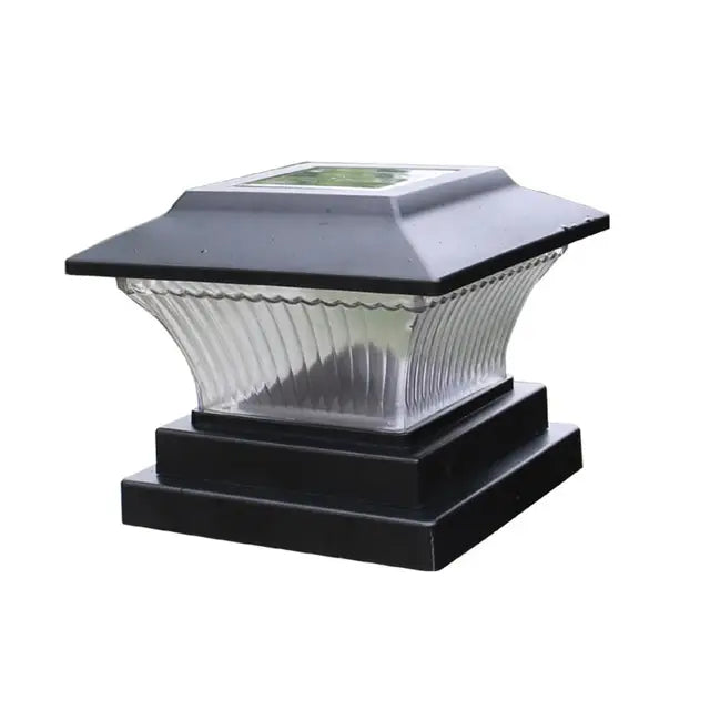 Solar LED Utendørs Lampe - LumiPillar, Energi-Effektiv Belysning for Hage, Innkjørsel eller Terrasse | Luvikno