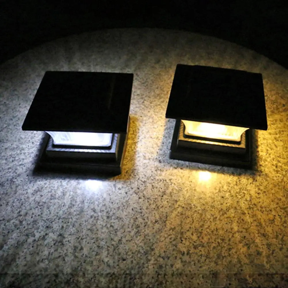 Solar LED Utendørs Lampe - LumiPillar, Energi-Effektiv Belysning for Hage, Innkjørsel eller Terrasse | Luvikno