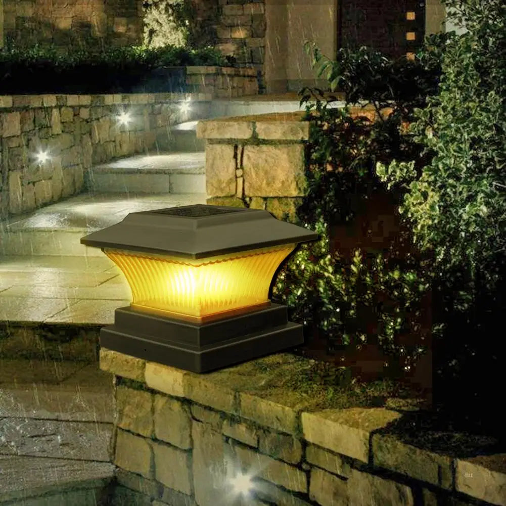 SoleilLuxe Hage lampe - Elegant LED hagebelysning for atmosfæriske kvelder | Luvikno