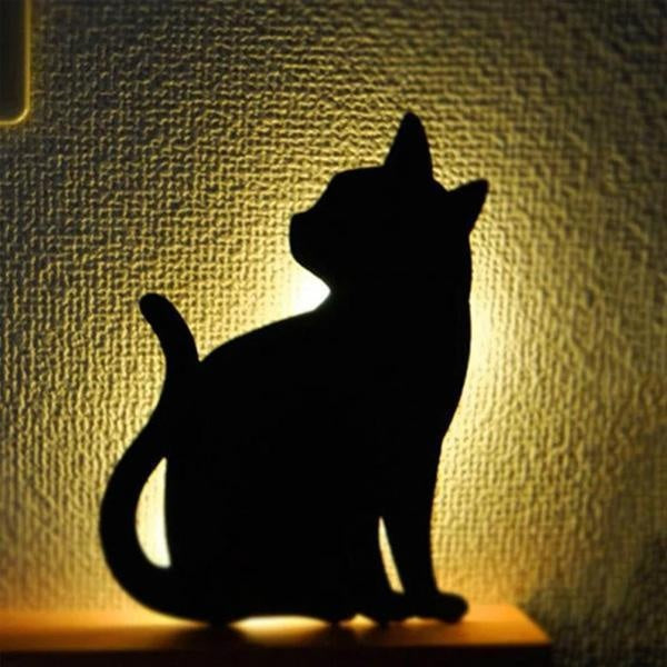 Lydaktivert katte nattlys | Luvikno