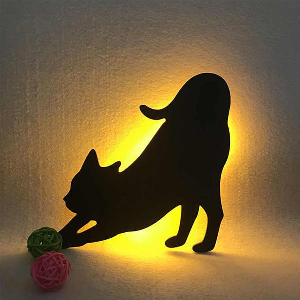 Lydaktivert katte nattlys | Luvikno