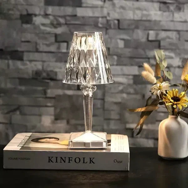 Farglende krystallampe | Luvikno