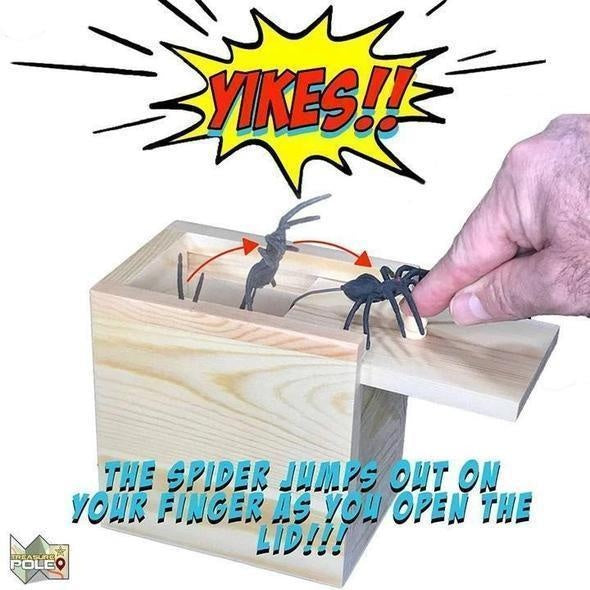 Spider Prank Box | Luvikno