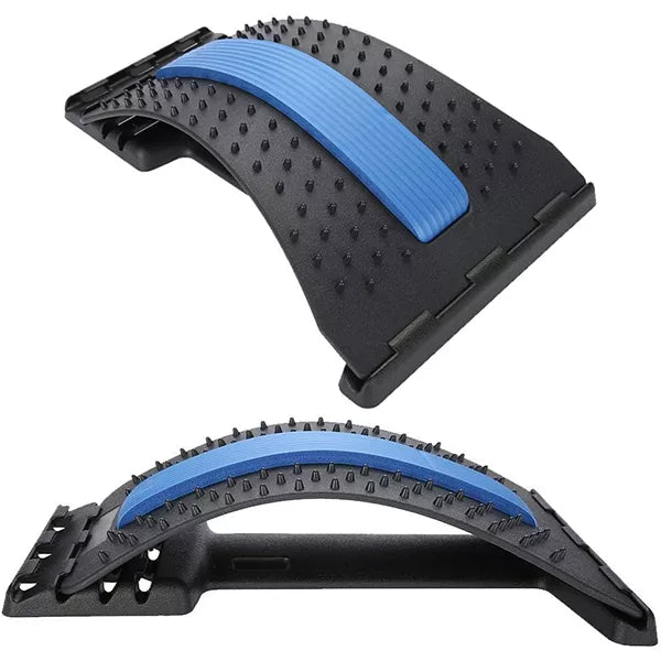 SpineEase | Justerbar rygstretching og lumbal akupressur massasjertank for umiddelbar smertelindring | Luvikno