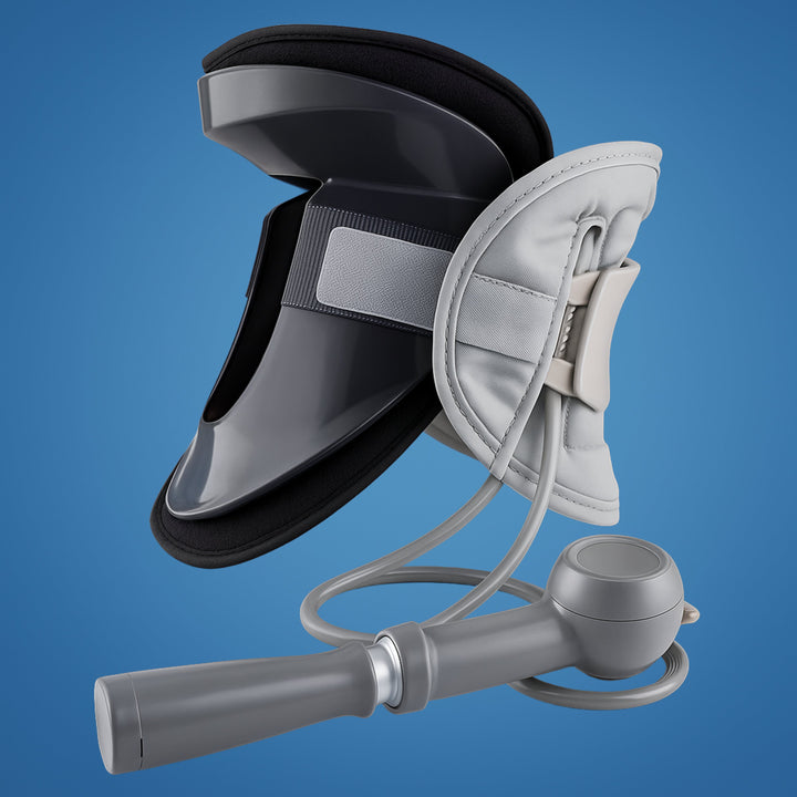 SpineEase | Nakke Traksjonskrage – Cervikal Retraktor for Ryggdekompresjon, Nerve- og Holdningsstøtte – Nakke Pain Relief Aid Luvikno