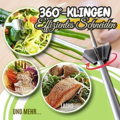 VeggiTwirl Spiralizer med rustfrie stålkniver for grønnsaker | Luvikno