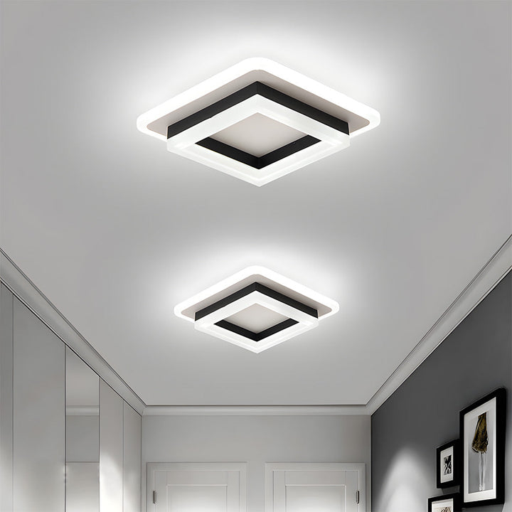 Square LED Taklampe | Luvikno