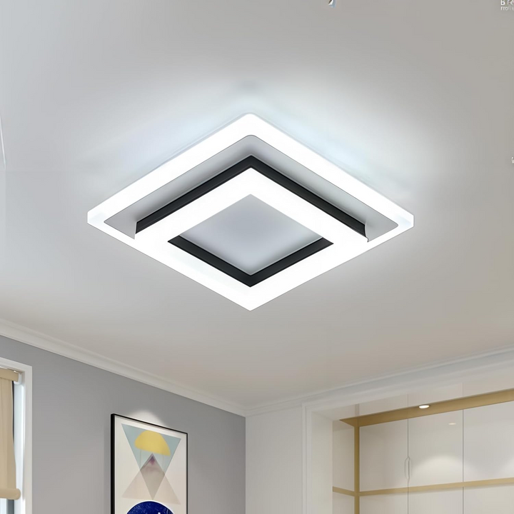 Square LED Taklampe | Luvikno