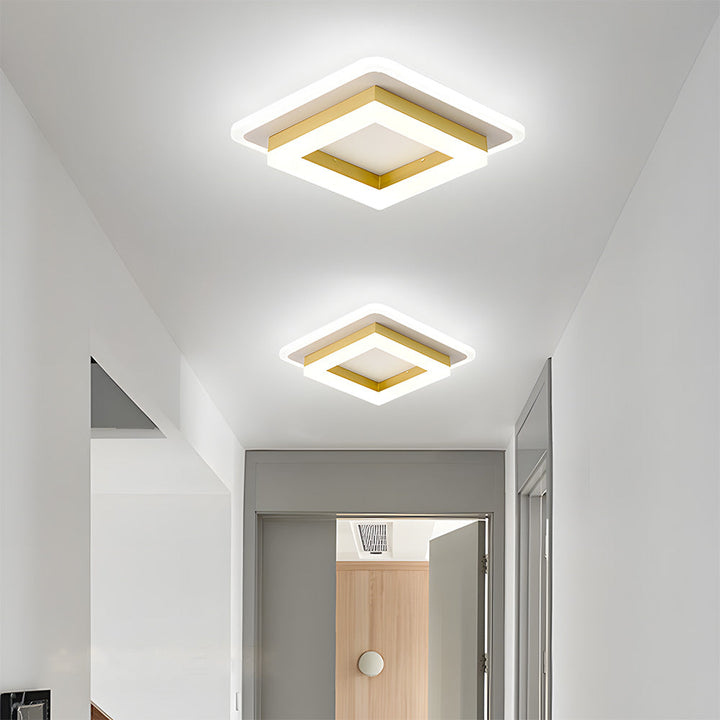 Square LED Taklampe | Luvikno